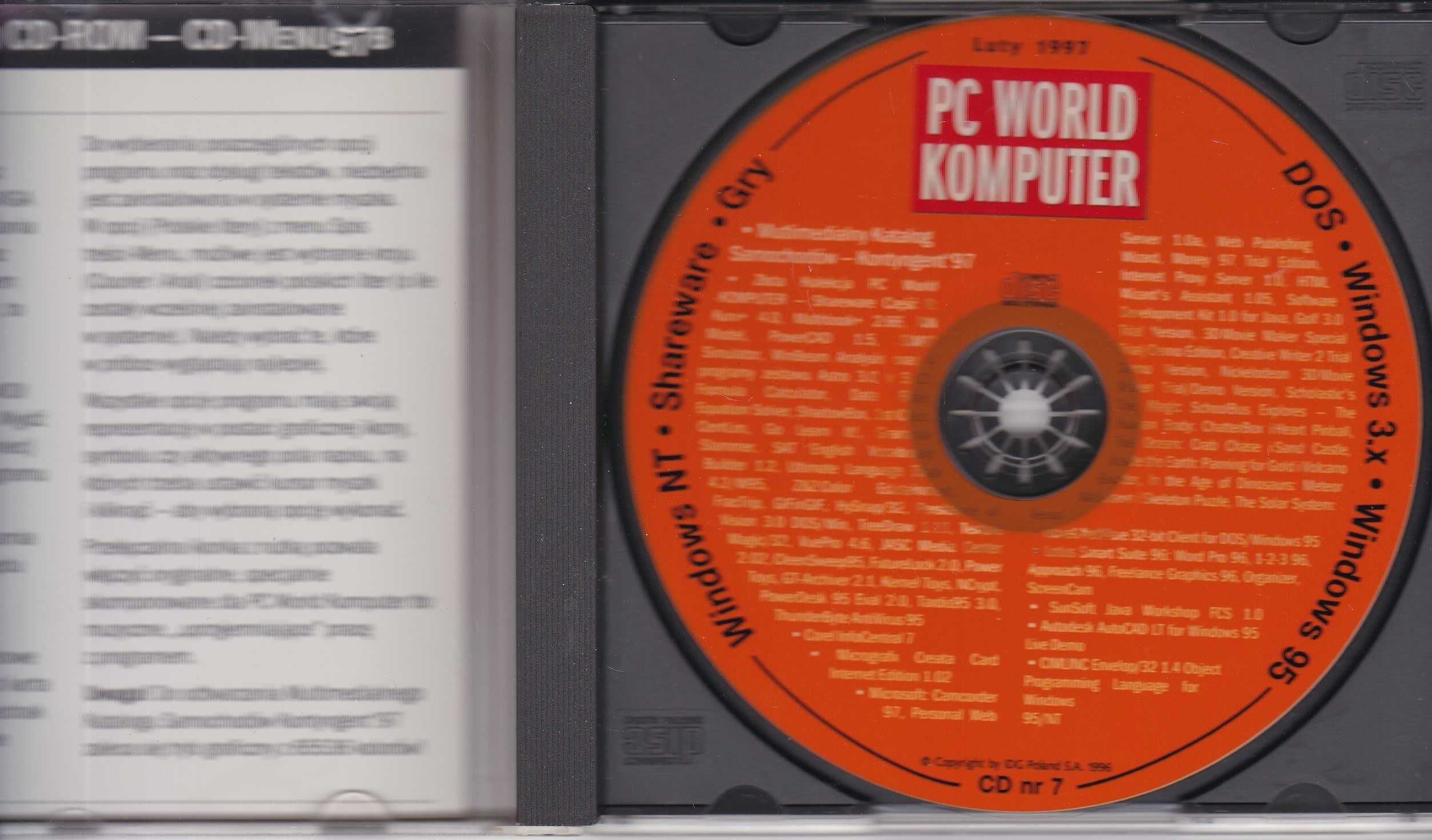 Multimedialny Katalog Samochodów - Kontyngent 97 . CD . { RETRO PC }