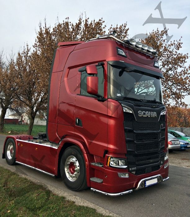 ORUROWANIE Górne SCANIA S / R Stal Inox Poducent