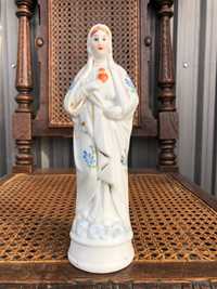 Figurka Matki Boskiej , porcelanowa