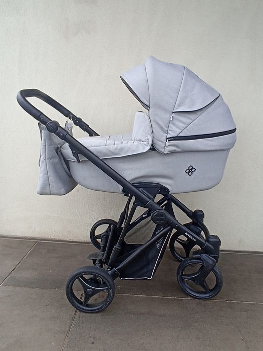Wózek 3w1,4w1 Bebetto nitello szary fotelik maxi Cosi