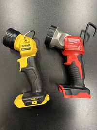 Фонари Фонарик Ліхтар Dewalt Milwaukee. В наличии.