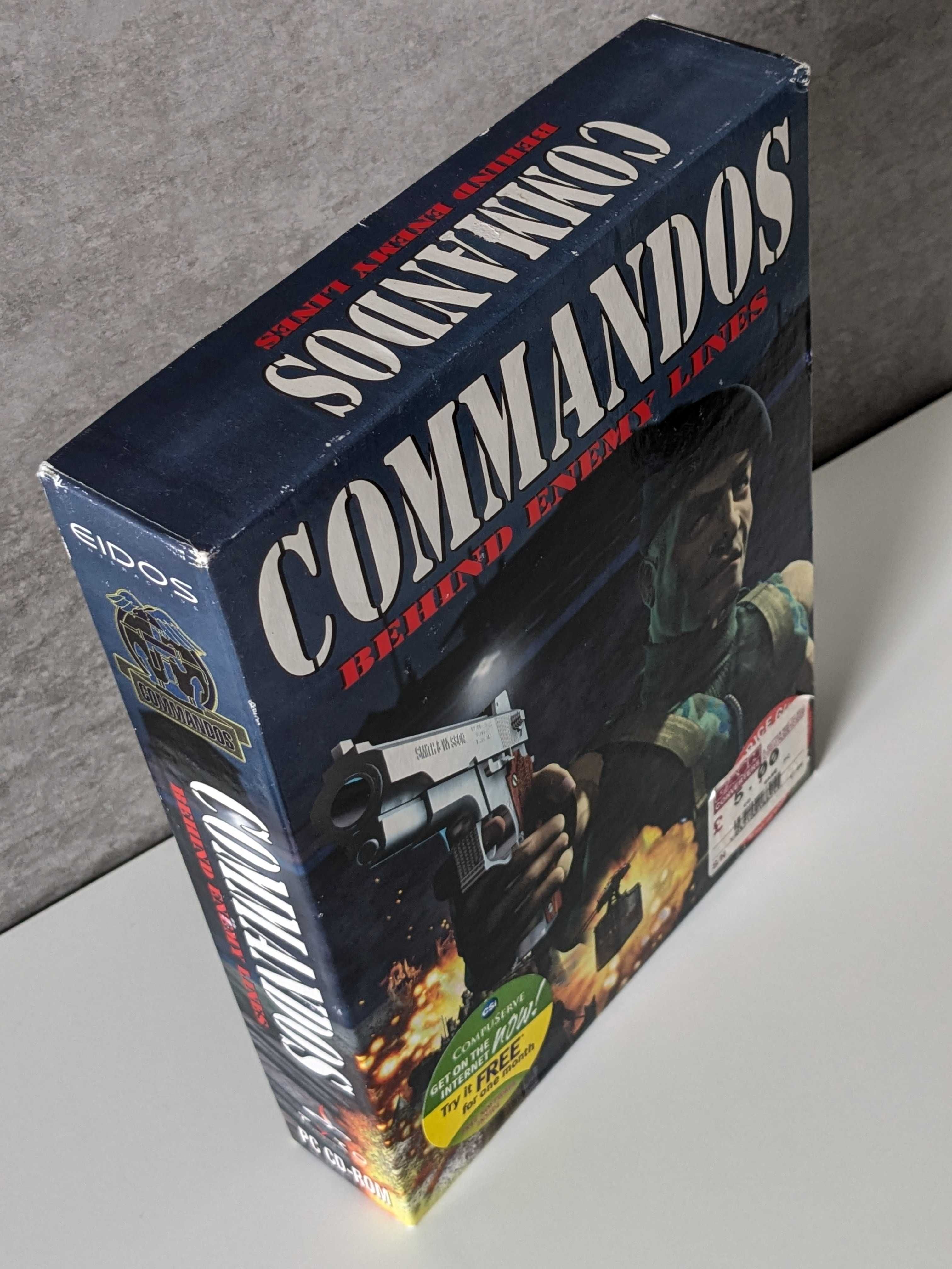 Gra Commandos: Behind Enemy Lines Big Box PC CD ENG z 1998 r.