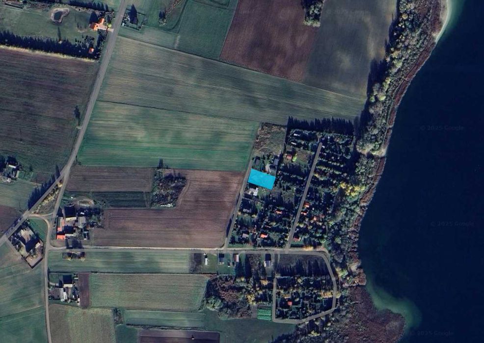 Działka letniskowa 1200m2, jezioro, cisza, spokój, Wiekowo