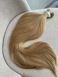 Натуральные славянские русые волосы для наращивания