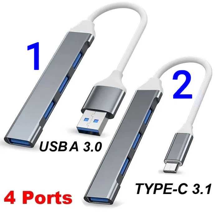 USB HUB, type C hub, Юсб Хаб, Юсб концетратор, 4 порта (гнезда)