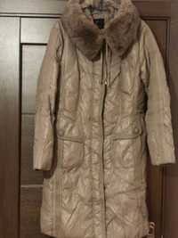 Курточка демісезона з натуральним хутром