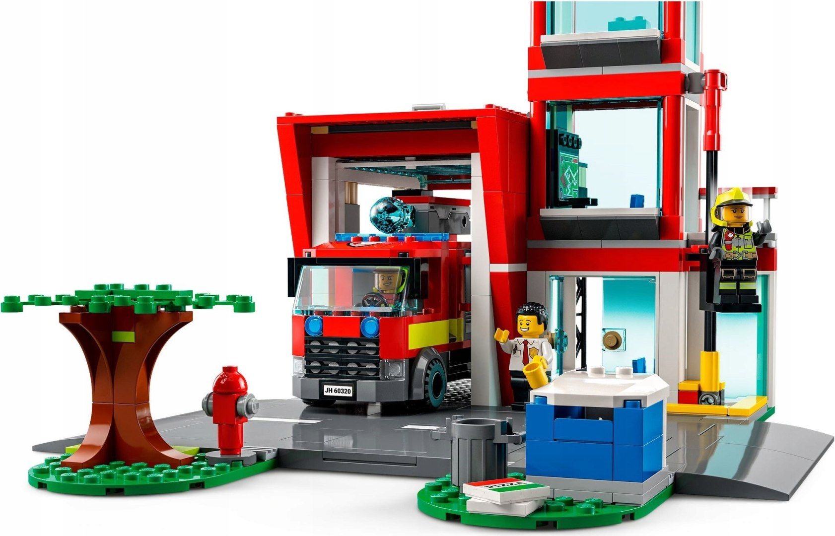 LEGO City Remiza Strażacka Klocki Zestaw 60320