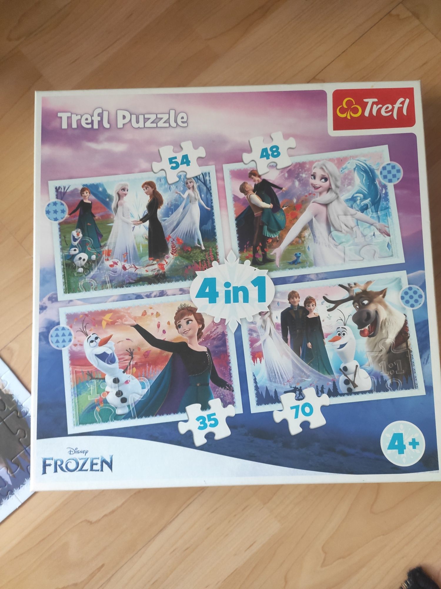 Puzzle ELSA i Anna kraina lodu