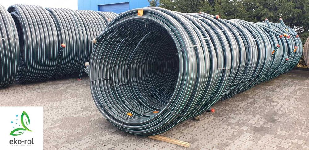 Rura PE 110 x 6,6 PN10 - nawadnianie upraw rolniczych / transport