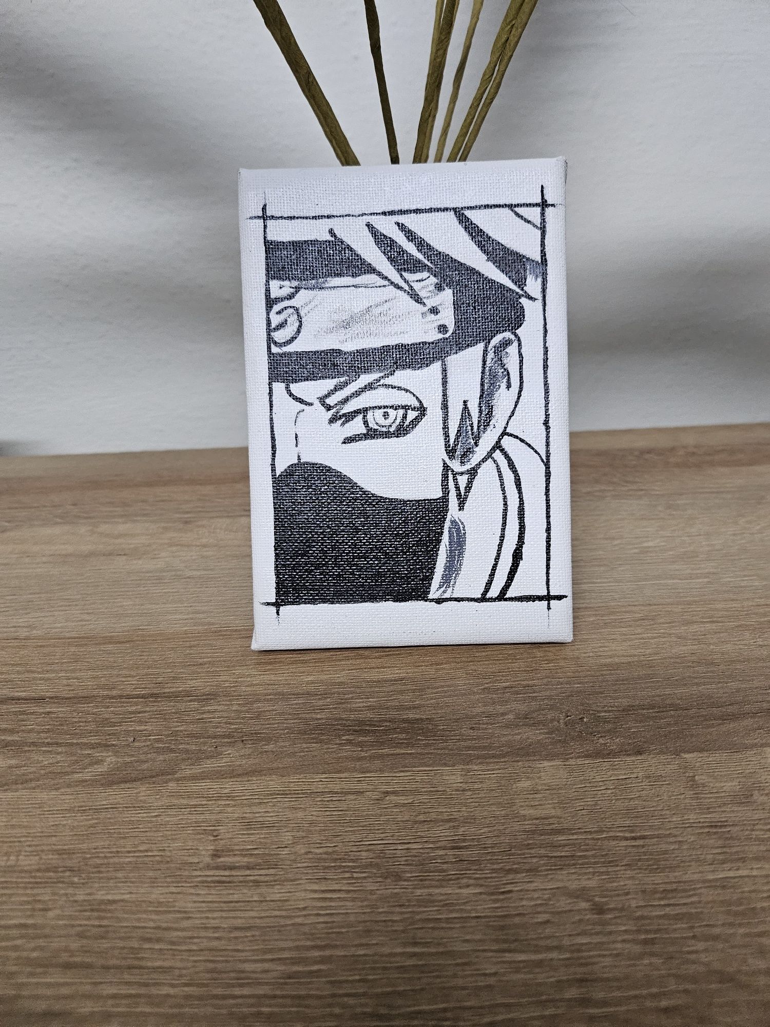 Quadro kakashi (naruto)