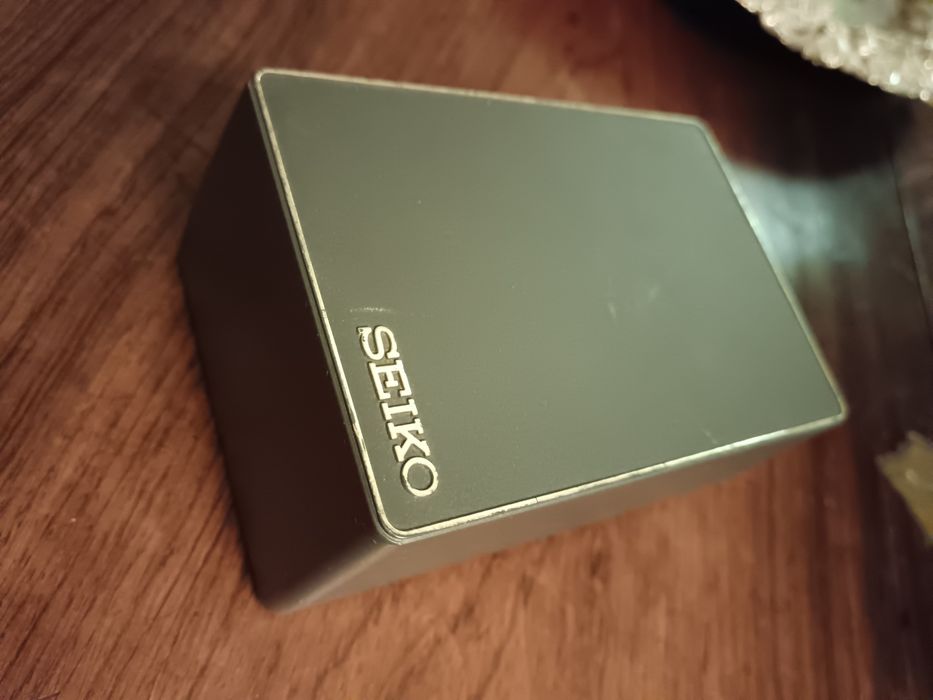 Caixa de relógio Seiko vintage