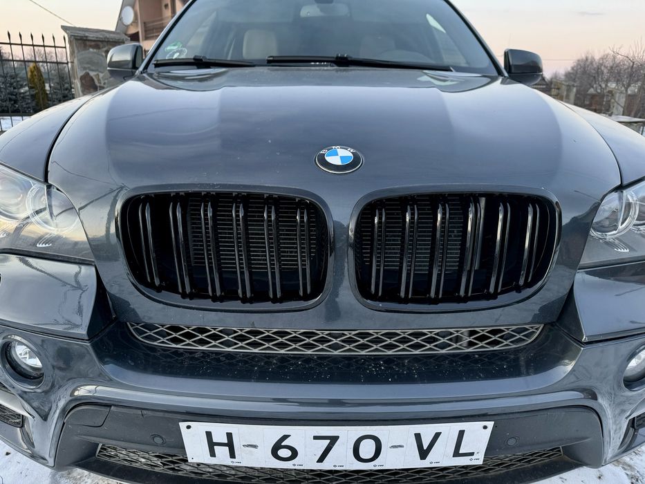 Решітка радіатора для bmw х5е70,х6е71 ноздрі