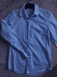 Koszula niebieska Reserved slim fit r.158