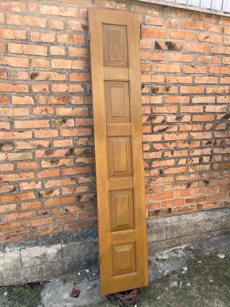 Двері вхідні дубові