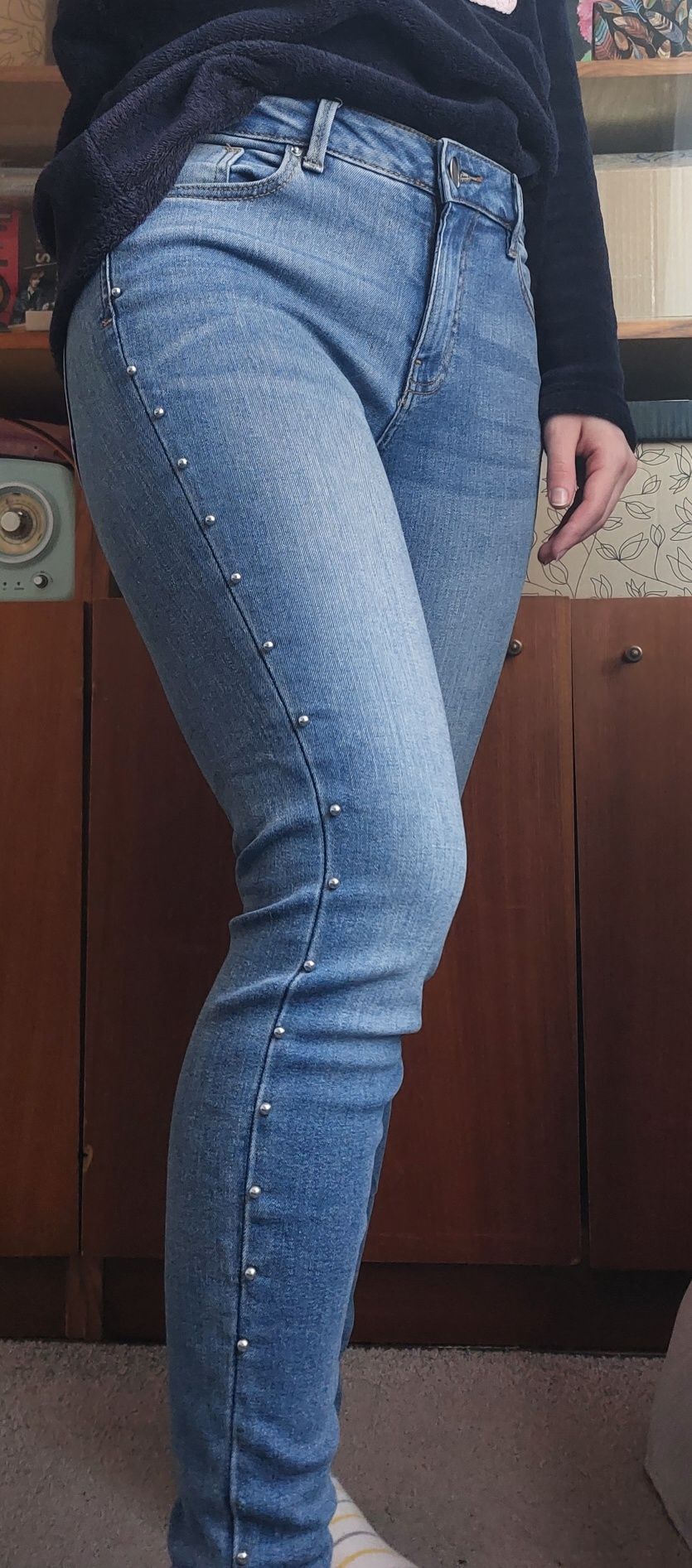 Spodnie damskie skinny jeans