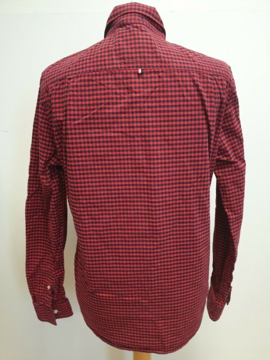 Camisa Superdry Tailored Oxford Red Blue L 52