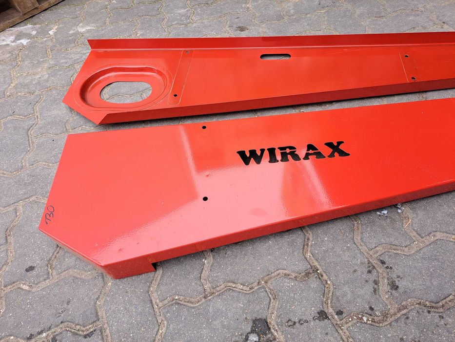 osłona pasków kosiarki rotacyjnej 165cm blaszana 1,65 pokrywa