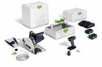 FESTOOL Zestaw Zagłębiarka TSC 55 + Wkrętarka TXS 18, Raty 0% F-VAT