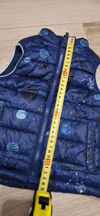 Kamizelka, bezrękawnik dla chłopca 92