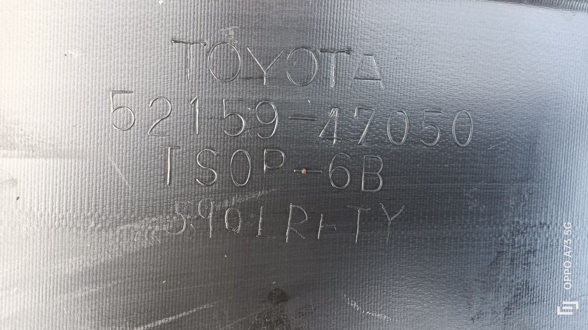 Parachoques Toyota prius para choques 2012