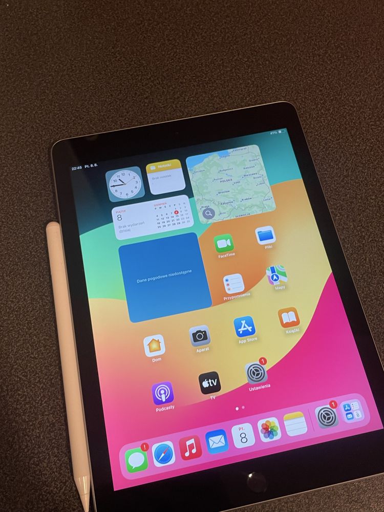 Ipad 9.7 6 generacji + rysik