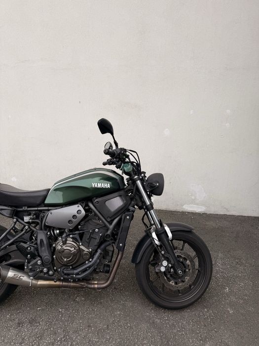 Yamaha XSR 700 Green