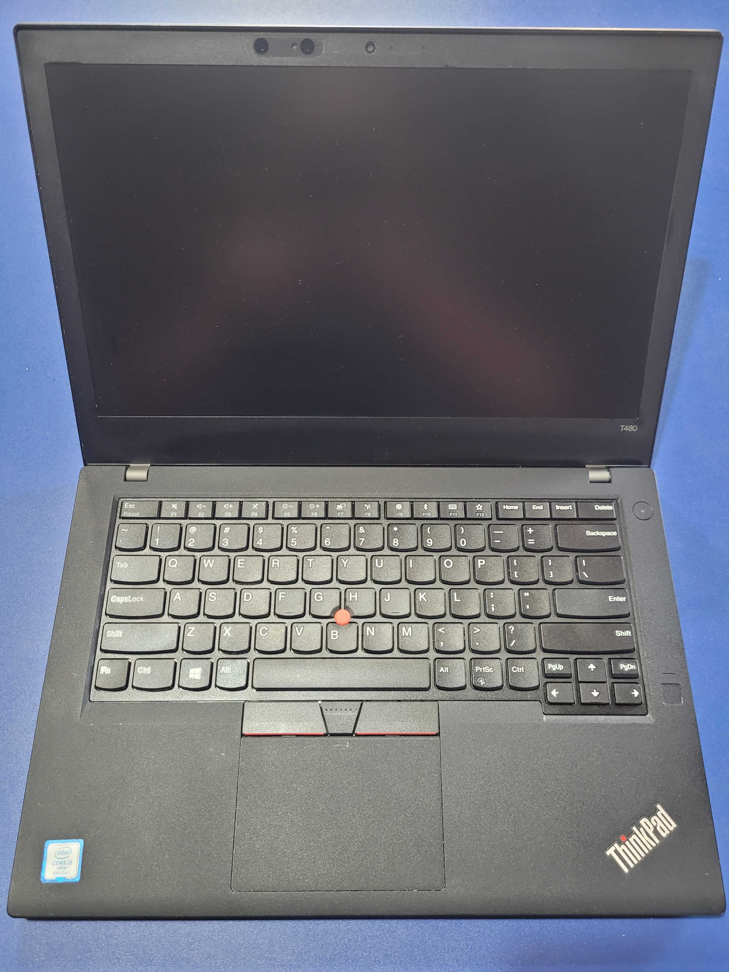 Laptop LENOVO THINKPAD T480 i5-8350u/16GB /512GB/14"FHD __ZOBACZ stan!