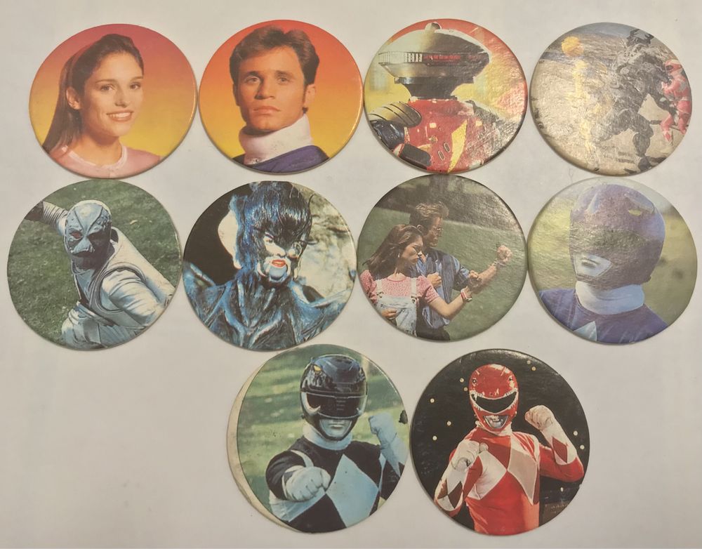 Power Rangers - Tazos 1995