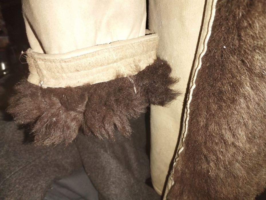 Кожух дублянка матеріал натуральна овчина!