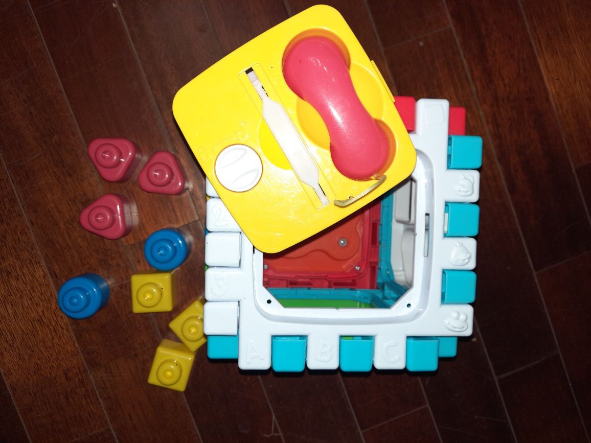 Kostka edukacyjna imteraktywna sensoryczna One Two Fun
