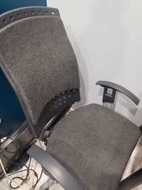 Krzesło biurowe szare