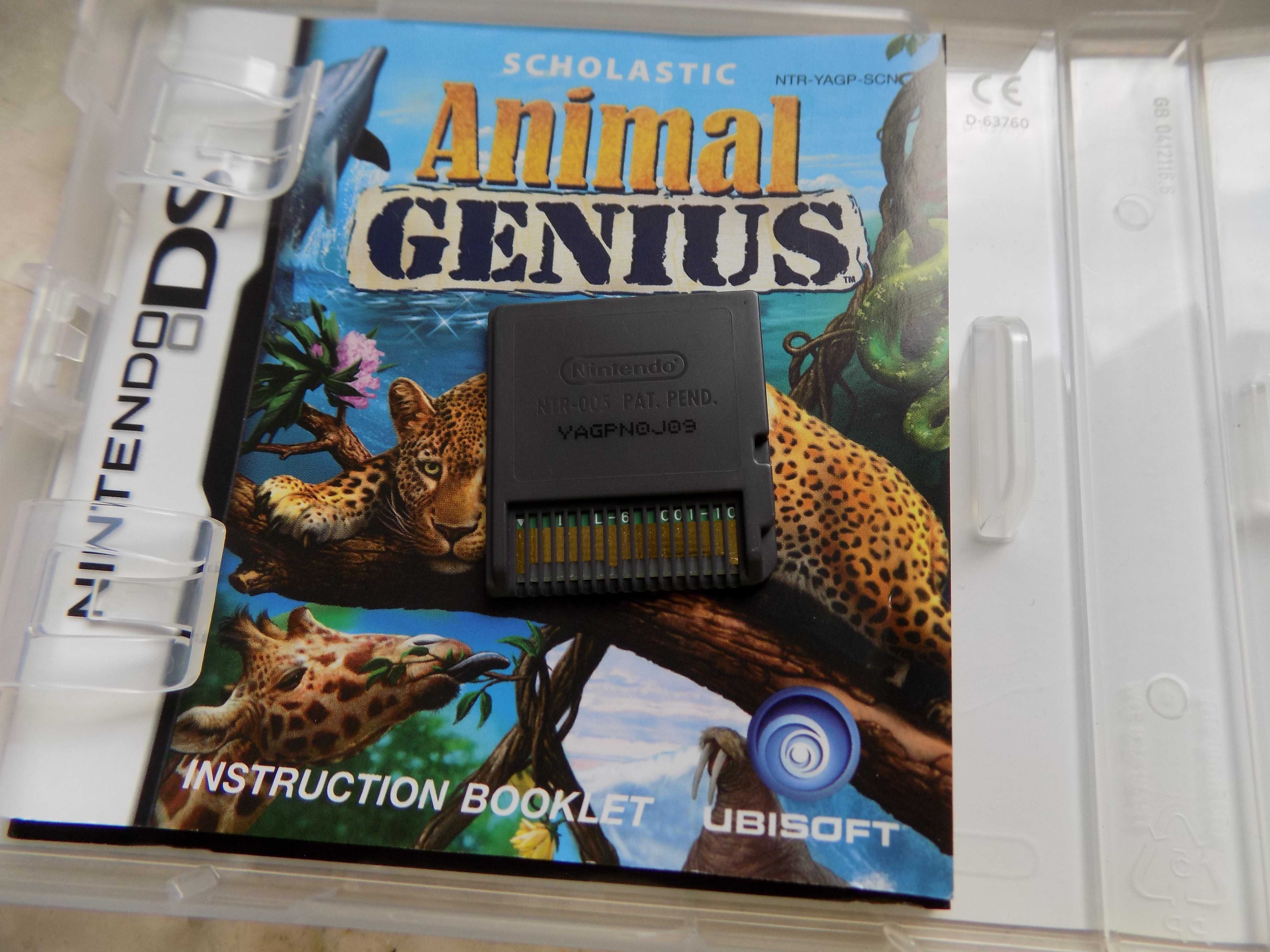 Scholastic Animal Genius - znakomita gra quiz na Nintendo DS/3DS, New!