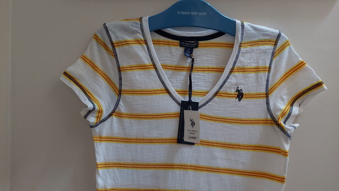 Polo Ralph Lauren orginał NOWY t - shirt z USA r L/40 - 42