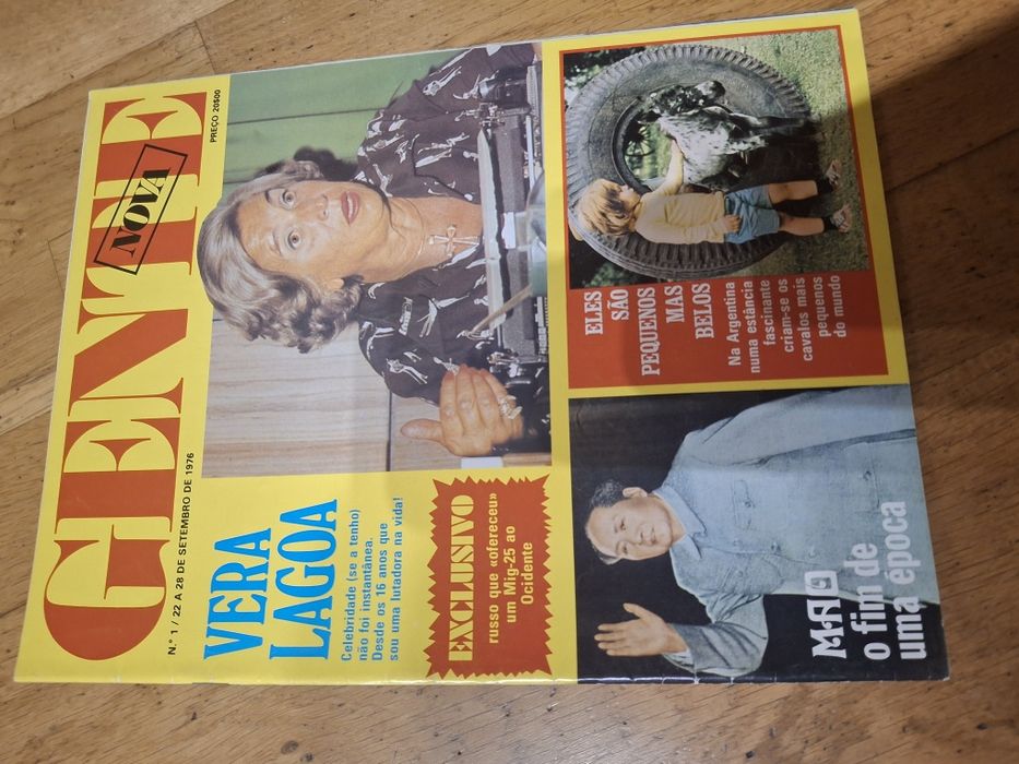 Revista nova gente número 1 Vera Lagoa
