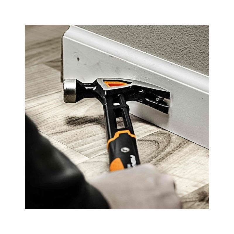 Столярний молоток Fiskars IsoCore M 16oz/13.5″ (1027202)