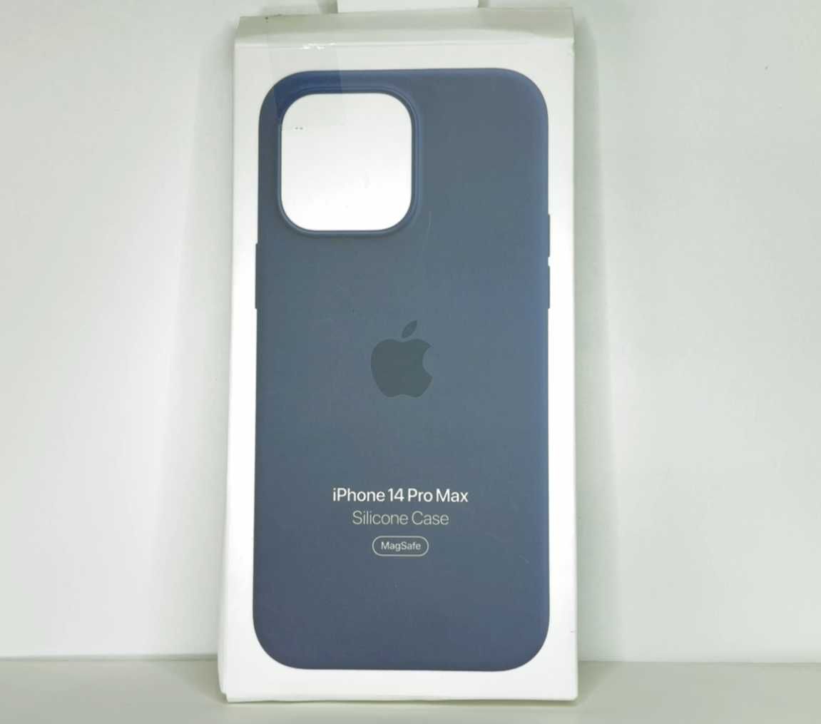 Etui Apple Iphone 14 Pro max Storm Blue Originalne