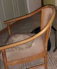 Fotel krzesło drewno nie ikea prl