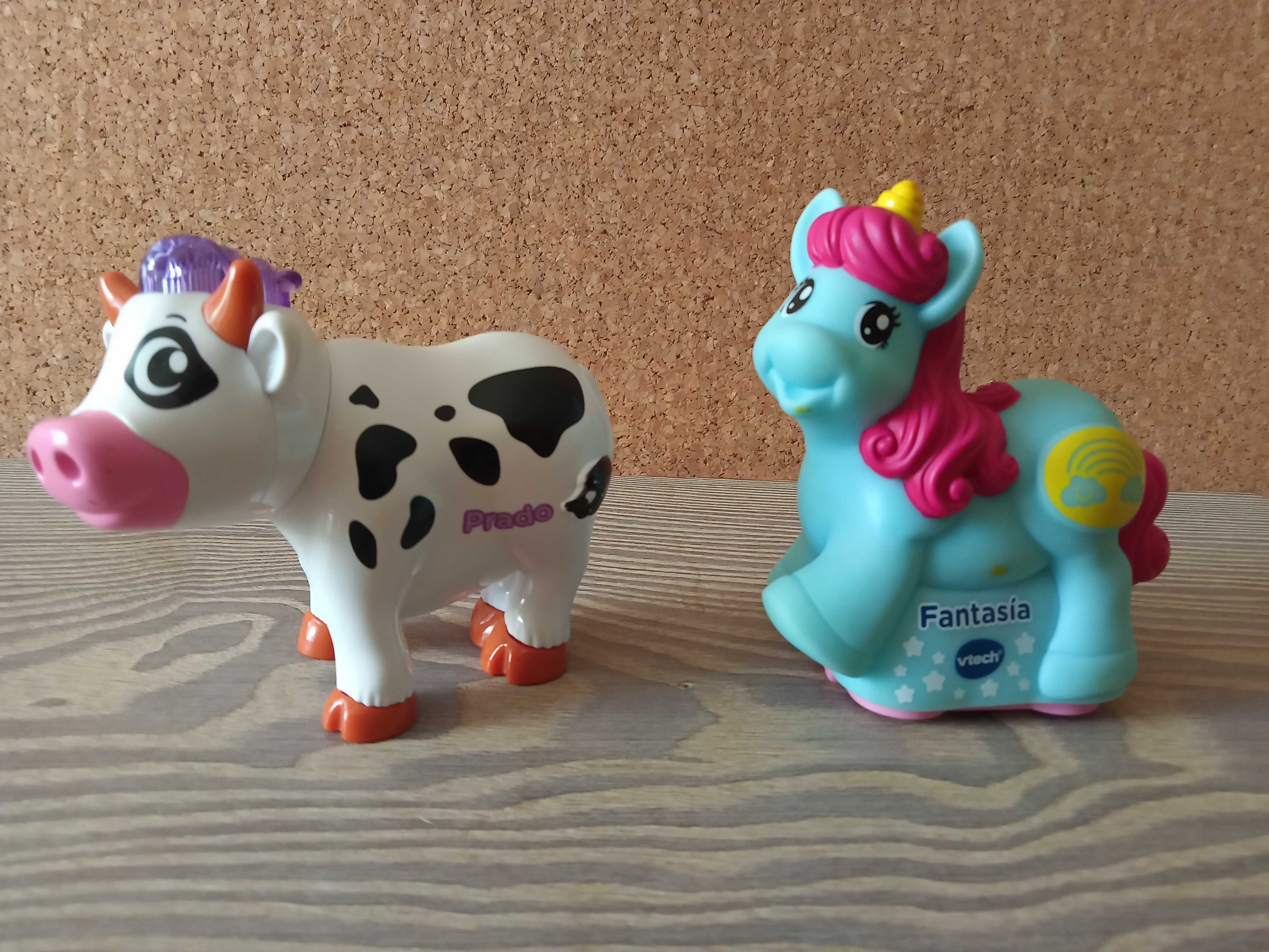 Игрушки, поющие и говорящие животные-Корова и Лошадь