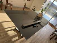 Tampo de mesa em vidro laminado 7016 3,00x1,20m