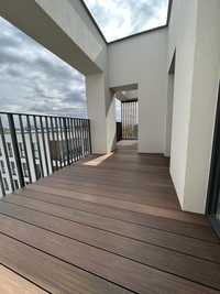 Tarasy, balkony kompozytowe, drewniane, deska tarasowa kompozytowa