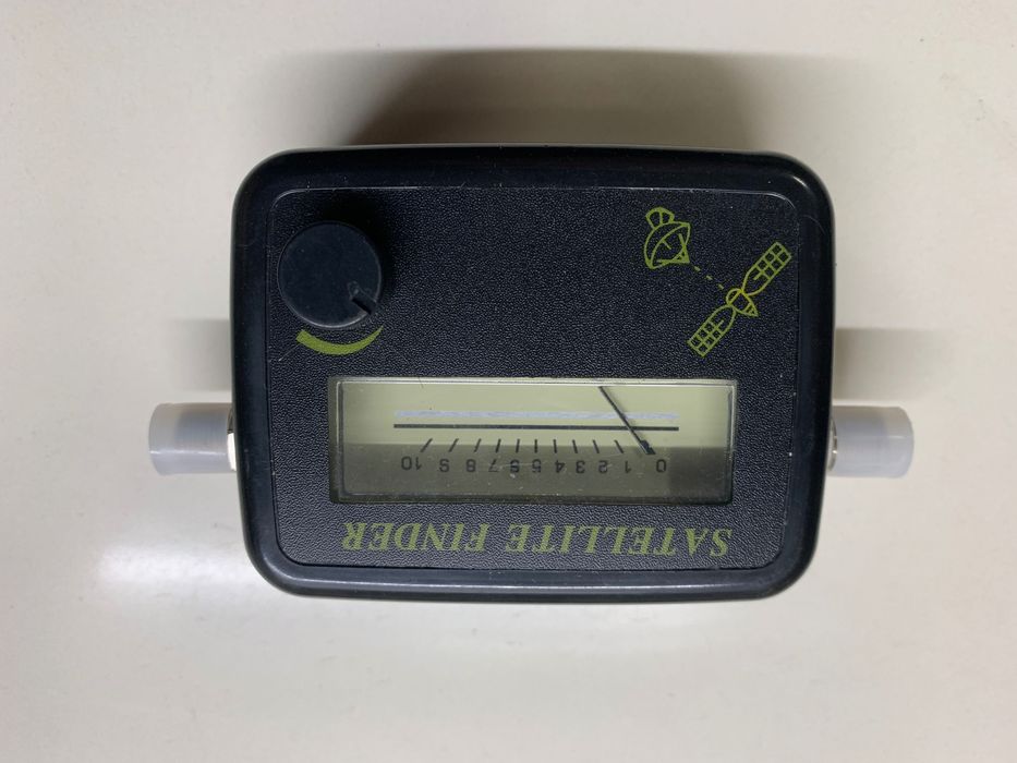 Antenas TV satélite+recetor+satellite finder