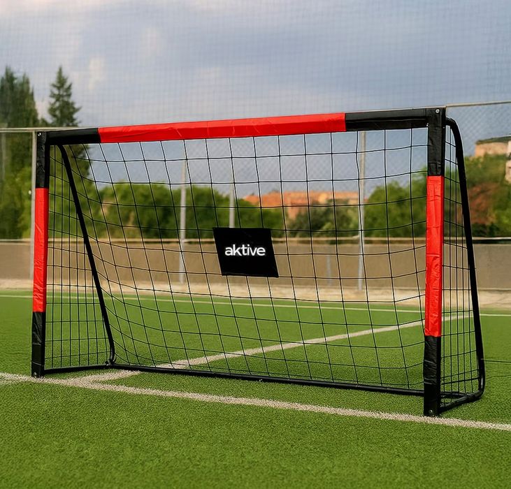 Baliza futebol de aço 300x90x160