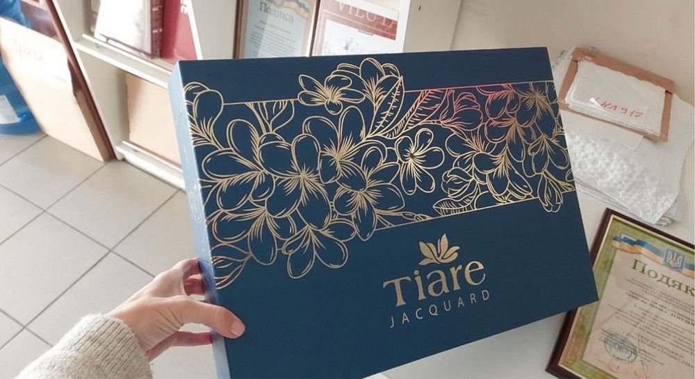 Сатин Жаккард  элитной коллекции  TIARE. тм. Вилюта