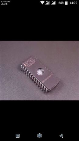 Микросхема памяти Intel D27c011-200v10 28 Pin EPROM DIP