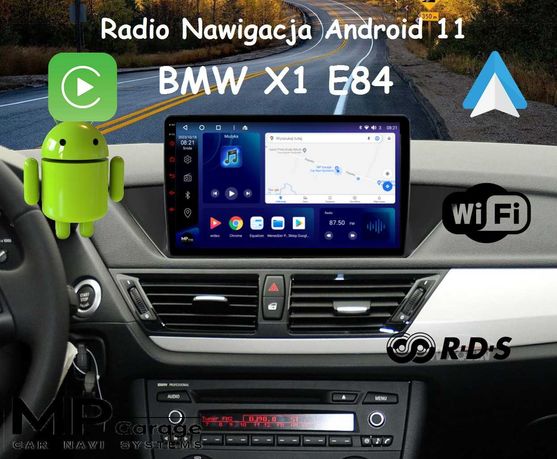 BMW X1 E84 Radio Nawigacja Android11 4G CarPlay Promocja Gw.