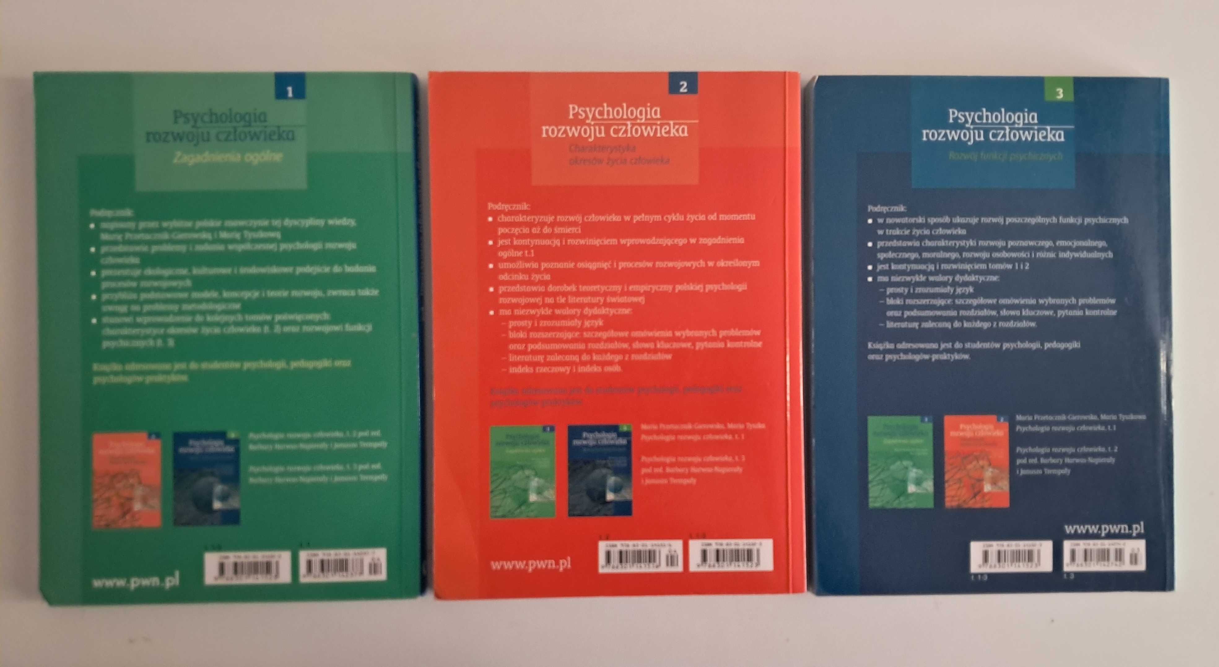 Psychologia rozwoju człowieka 1,2,3