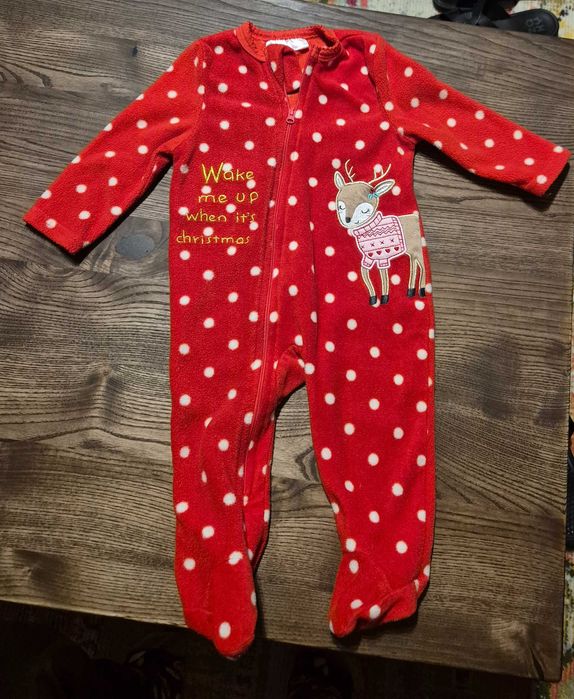 Pajacyk czerwony świączteczny 68