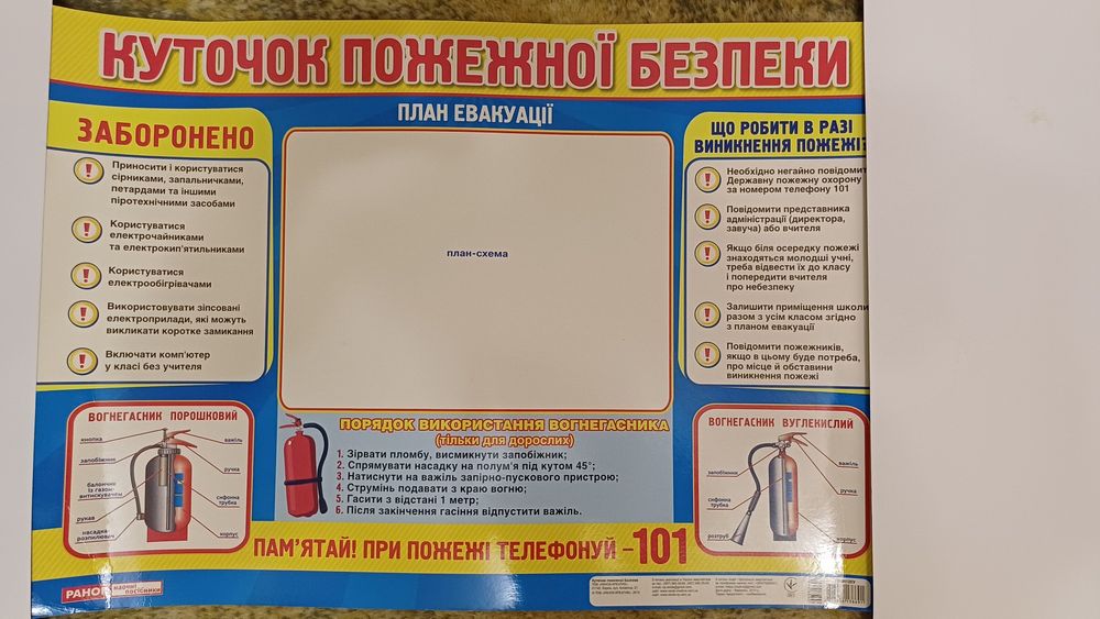 Стенд Для вас,батьки. Куточок пожежної безпеки