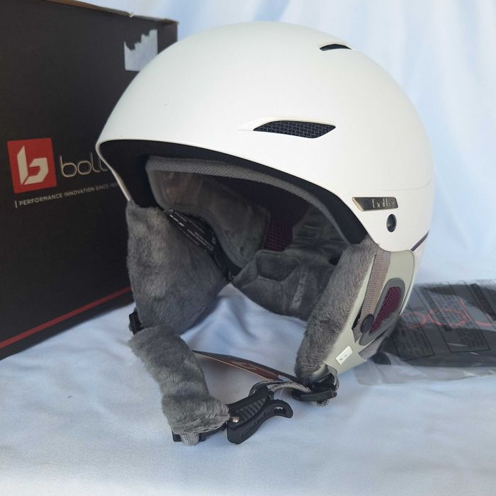 Kask Narciarski Damski Bolle Juliet White Pearl Matte S 52-54cm