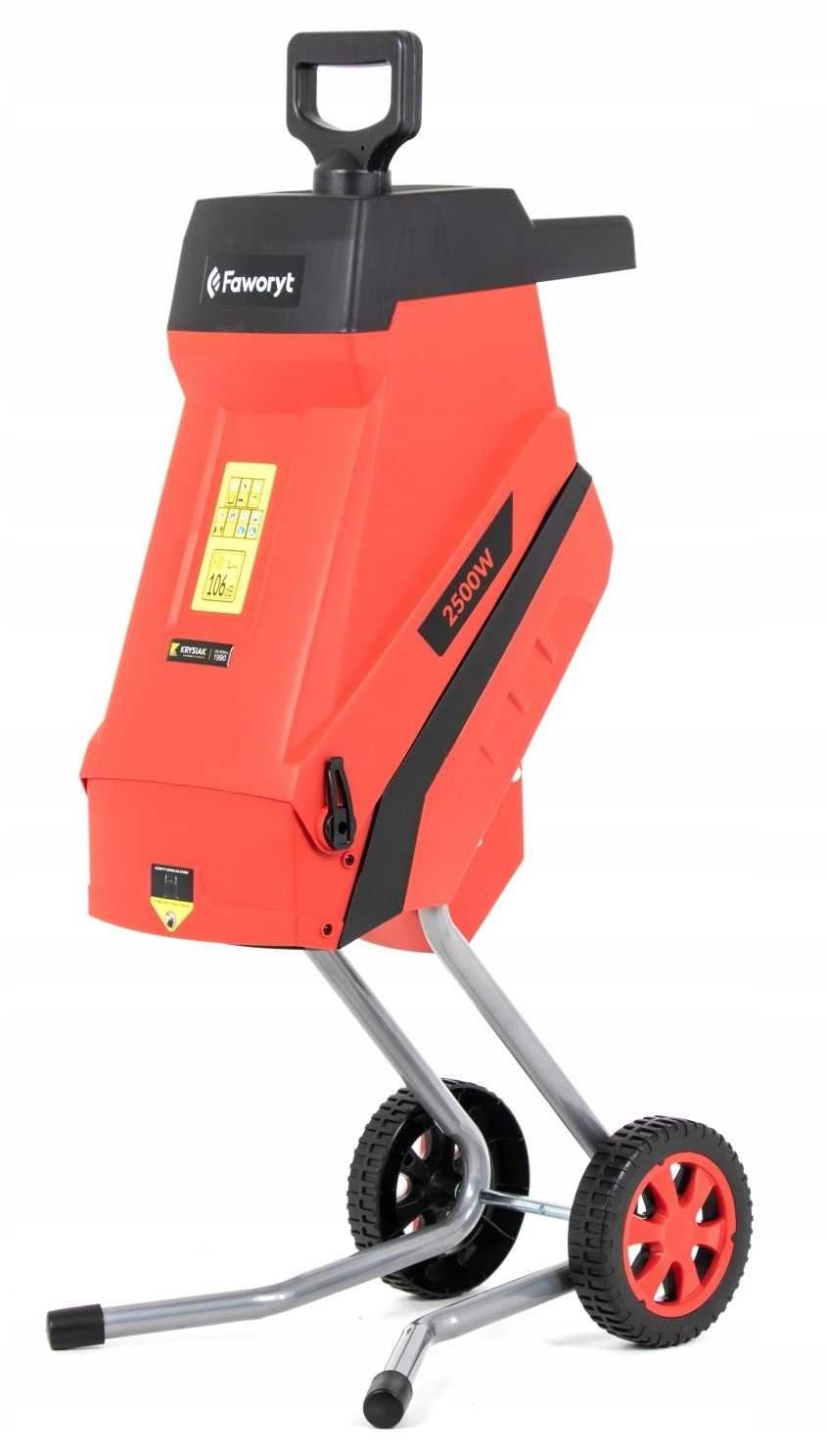 ROZDRABNIACZ do gałęzi , mały rębak ELEKTRYCZNY 230 V 2400 W